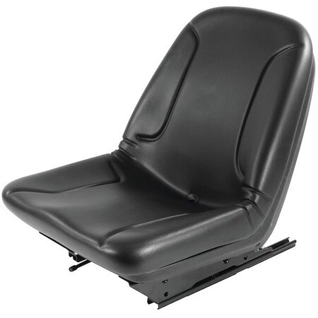 A & I Products Seat, w/ Slide Tracks, Black Vinyl 16.5" x20.5" x29" A-87019259